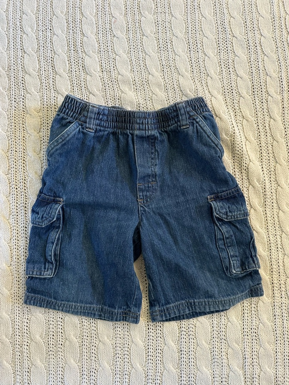 Garanimals Blue Denim Cargo Shorts for Kids